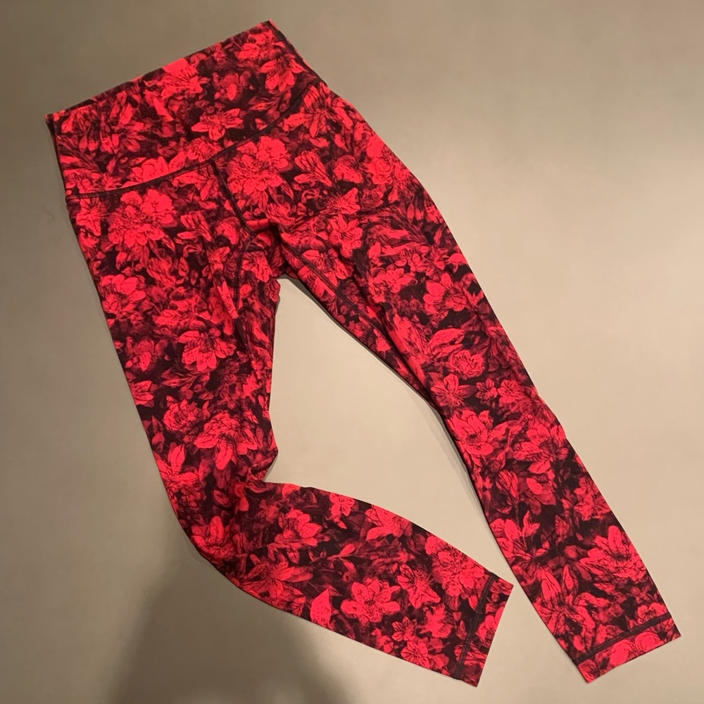 Lululemon Leggings Wunder Under High-rise crop 21” Size 4